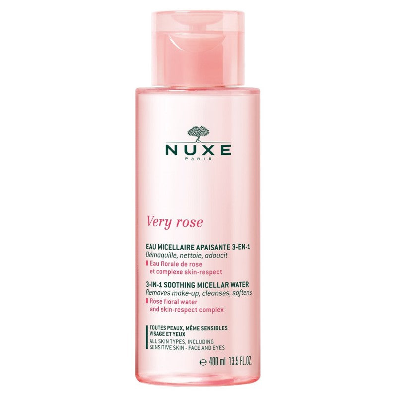 NUXE VERY ROSE EAU MICELLAIRE APAISANTE 3EN1 400ML
