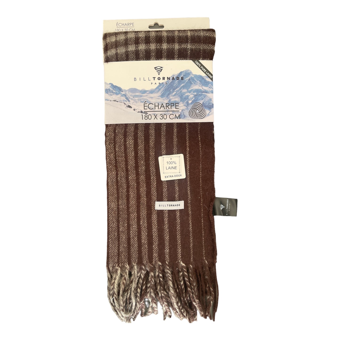 Echarpe 100% laine 180*30cm