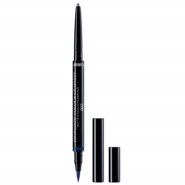 Duo Eyeliner DiorShow bleu/platinium